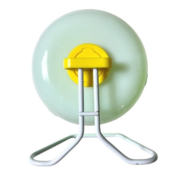 NWOT Silent Spinner Mini Green Small Animal Exercise Wheel - Picture 6 of 9